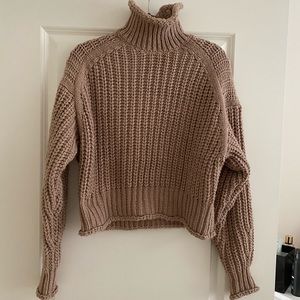 H&M chunky knit turtle neck